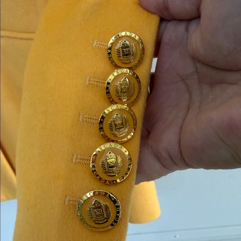Escada yellow Blazer for Women - Picture 5 of 9